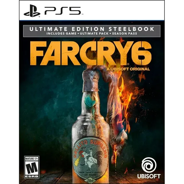 بازی  Farcry 6 Ultimate Edition Steelbook R All برای PS5